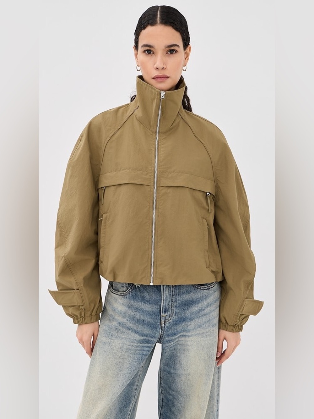 Varley morven blouson jacket moss